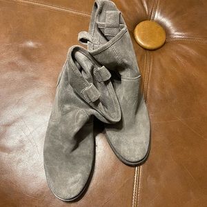 Sole Society Slouchy Suede Booties